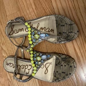 Sam Edelman Jeweled Sandals